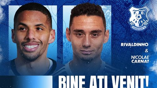 Primele transferuri anunțate de Farul Constanța după câștigarea campionatului: Atacanții Rivaldinho și Nicolae Carnat au semnat pe 3 ani