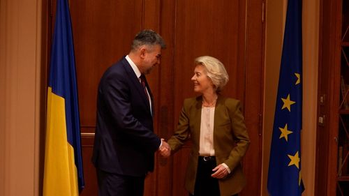Premierul Marcel Ciolacu, discuție cu Ursula von der Leyen: Am subliniat evoluţiile privind implementarea PNRR, intenţia Guvernului de a păstra deficitul în limite rezonabile