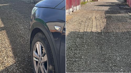VIDEO Un grup de ploieșteni s-au săturat să aștepte primăria: și-au reparat singuri strada plină de noroi / ”Mai mult de cinci basculante au băgat. Era nenorocire”