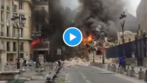 Explozie de gaz violentă în Paris, în apropiere de Panthéon, incendiu în desfășurare / 24 răniți, 4 în stare gravă