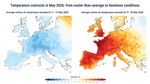 Copernicus: Mai 2026, a doua cea mai caldă lună mai înregistrată la nivel global. Europa de Vest a trecut de la frig la un val de căldură extremă, cu temperaturi resimțite de până la 40°C