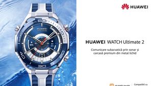 Un smartwatch creat pentru exploratori: HUAWEI WATCH Ultimate 2, primul ceas inteligent cu rezistență la apă până la 150 metri și funcții audio