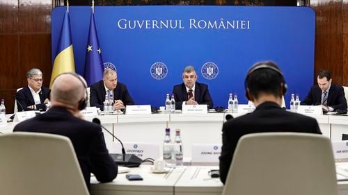 Premierul Marcel Ciolacu, după întâlnirea cu delegaţia FMI: Menţinerea stabilităţii macroeconomice, ritmul susţinut al investiţiilor şi continuarea reformelor sunt obiectivele Guvernului României pentru acest an