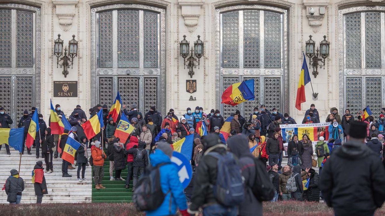 Noi amenzi de 54.000 de lei în urma protestului organizat de AUR la Palatul Parlamentului