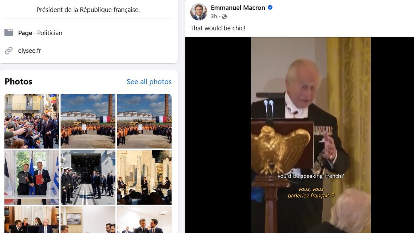 Cine pe cine a cotropit: șarje lingvistico-geopolitice la nivel înalt în triunghiul Regele Charles - Donald Trump - Emmanuel Macron