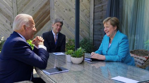 Angela Merkel a discutat cu Joe Biden despre Nord-Stream 2: Suntem „pe drumul cel bun''