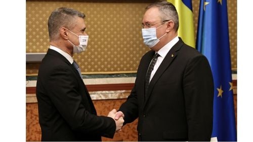 Premierul Ciucă s-a întâlnit cu David Saranga. Ambasadorul Israelului i-a propus organizarea unei ședințe comune de guvern România-Israel