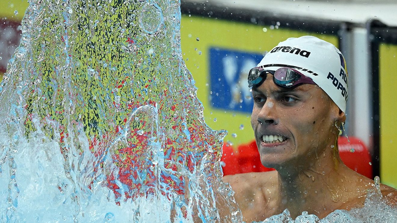 UPDATE David Popovici, medalia de aur 100m liber, la Campionatul European de înot juniori/ Vlad Stancu, argint la 400m liber