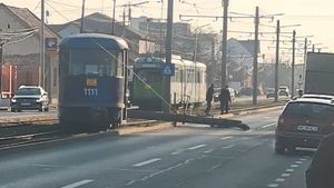 O femeie din Arad a murit după ce a fost prinsă în ușile unui tramvai / Victima voia să ajute o persoană aflată în scaun cu rotile să coboare din tramvai