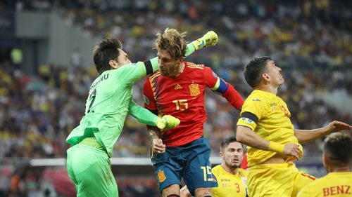 România - Spania 1-2. O oră de chin, un final salvat de pitbullii Pușcaș, Andone și mini-artistul Hagi jr.