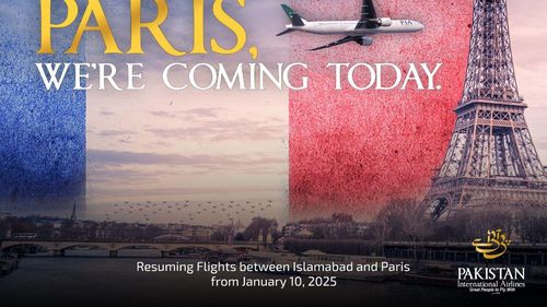 Un avion în fața Turnului Eiffel, controversă pe tema unei reclame Pakistan Airlines / Premierul pakistanez, Shehbaz Sharif, a ordonat o anchetă / "Creierul" atacurilor de la Turnurile Gemene a fost arestat în Pakistan, în 2003