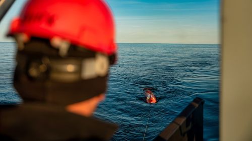 O epavă a unei drone, descoperită în apele teritoriale ale României, între Sulina și Sfântu Gheorghe