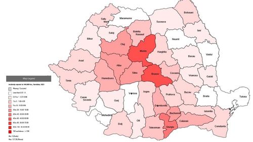Încă două decese din cauza rujeolei: un bebeluș de 7 luni din Brașov și un adult de 35 de ani din București / 280 de noi îmbolnăviri confirmate în ultima săptămână - GRAFICE