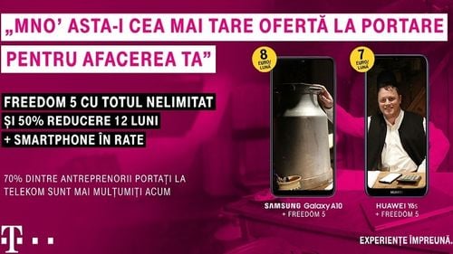 VIDEO Telekom Romania a lansat o ofertă imbatabilă pentru antreprenori (P)