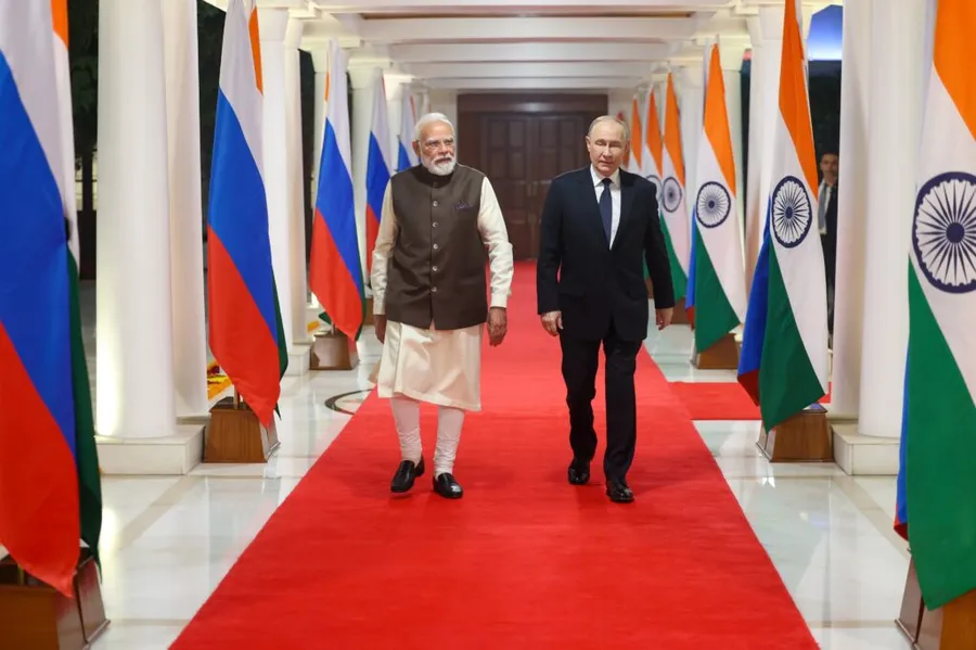 Narendra Modi si Vladimir Putin 04 decembrie 2025