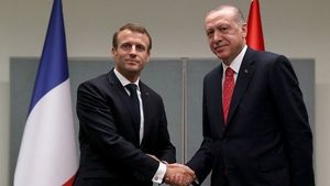 Erdogan îl felicită pe Macron pentru recunoaşterea Palestinei / Adjunctul ministrului turc de Externe participă luni şi marţi la conferinţa ONU de la New York privind relansarea soluţiei cu două state
