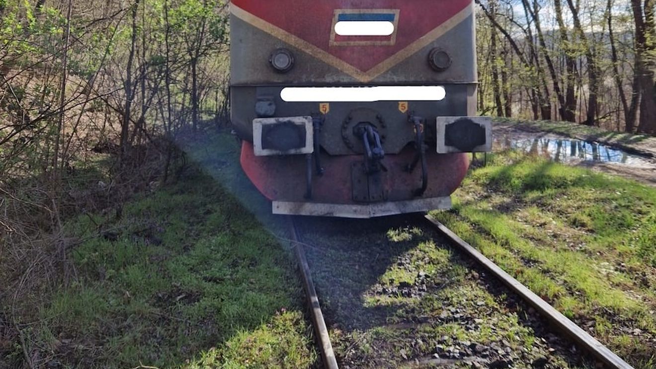 UPDATE Trenul deraiat în județul Vâlcea a fost repus pe calea ferată și a început deplasarea către Băbeni / CFR explică ce s-a întâmplat