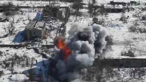 VIDEO Game over: Înregistrare video cu un tanc rusesc distrus de armata ucraineană