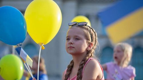 București: Acțiune de solidaritate cu Ucraina, de ziua țării vecine