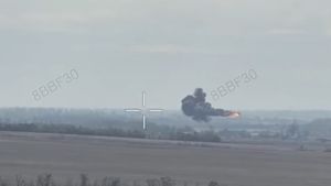 Forțele ucrainene au distrus un elicopter rus Mi-28 cu o dronă - VIDEO