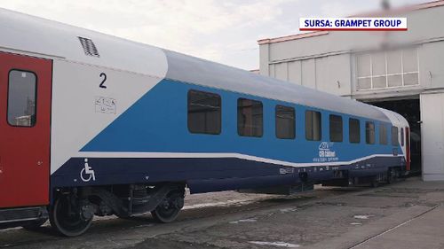 Cum arată vagoanele vechi, recondiționate la Pașcani după cele mai înalte standarde. Proiect de 67 de mil. euro prin PNRR