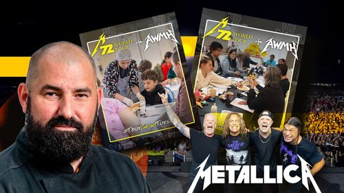 Metallica donează 90.000 de lei pentru două organizații din București care sprijină persoane vulnerabile și luptă împotriva foametei / Chef Adi Hădean (Social Food): „Metallica a umplut dintotdeauna stadioane, acum ne ajută să umplem și farfurii”