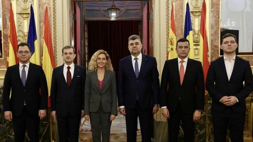 Marcel Ciolacu, întâlnire cu preşedintele Congresului Deputaţilor din Regatul Spaniei: I-am mulţumit astăzi doamnei Meritxell Batet Lamana pentru sprijinul constant al Spaniei în ceea ce priveşte aderarea României la spaţiul Schengen