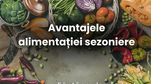 Avantajele alimentației sezoniere