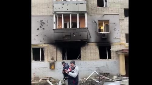 VIDEO Cum arată Harkov după o nouă noapte de coșmar, cu bombardamente în lanț