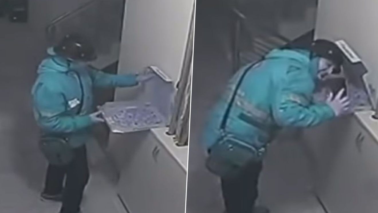 VIDEO Turcia - Un curier care a scuipat pe o pizza, condamnat la doi ani şi jumătate de închisoare