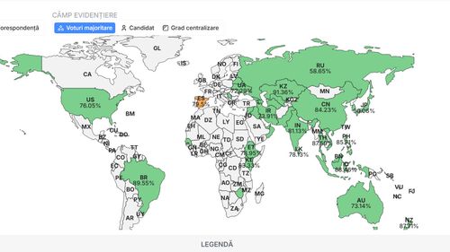 Nicușor Dan câștigă în Rusia și China. Care e rezultatul final al votului din aceste state