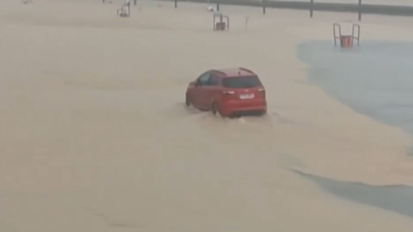 VIDEO Circuitul de la Jerez, inundat