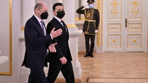 O parte din fondurile suplimentare pentru apărare ale Germaniei, de 100 de miliarde de euro, vor fi folosite pentru susţinerea unor forţe străine, precum Ucraina