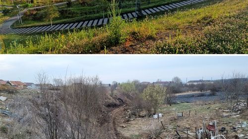 Cum a devenit o groapă de gunoi cel mai modern parc al Sibiului / Suprafața spațiilor verzi din municipiu a crescut cu 48.000 mp  / Au fost plantați peste 600 de arbori
