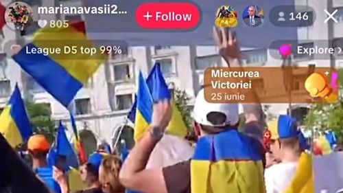 VIDEO Manifestare antisemită la protestul AUR din fața Parlamentului: „Scoateți afară evreii din țară!”, „Perciunații afară!”