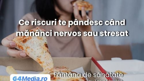Zece sfaturi despre dietă atunci când ești stresat sau nervos