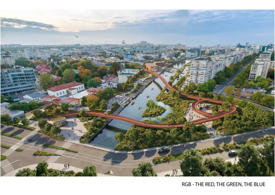 Timpuri Noi, București, Dâmbovița, proiect concurs internațional