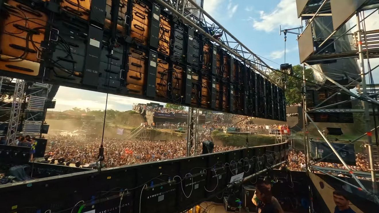 VIDEO 180.000 de oameni la festivalul Exit din Serbia, cel mai mare eveniment european de la începutul pandemiei