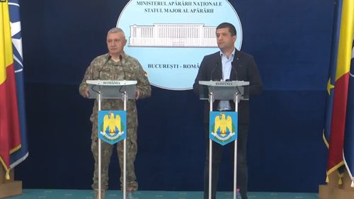 O dronă rusească a căzut pe un bloc din Galați și a explodat / Miruță: MApN a cerut NATO în februarie capabilități anti-drone / Zelenski: Ucraina este pregătită să sprijine securitatea României / Consulatul general al Rusiei din Constanța închis, consulul e persona non grata