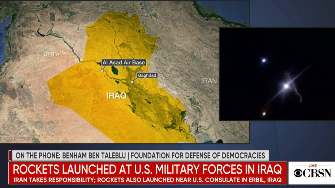 VIDEO Iranul a atacat cu rachete două baze SUA din Irak în ”Operațiunea martirul Soleimani”. Trump: ”Totul e ok!”