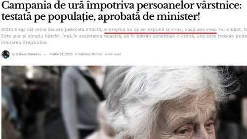 Site-urile pe care guvernul vrea să le închidă pentru fake news sunt funcționale, la aproape 24 de ore de la cererea oficială către ANCOM. Noi articole conspiraționiste