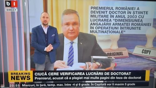 Cum au evitat televiziunile scandalul de plagiat al lui Ciucă în prime time: Știri seci plus câte o întrebare răzleață în timpul dezbaterilor pe alte teme