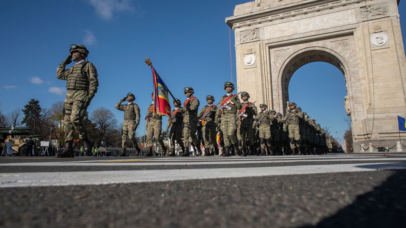 Peste 1.500 de militari români şi 150 străini vor participa la Parada de 1 Decembrie din Capitală