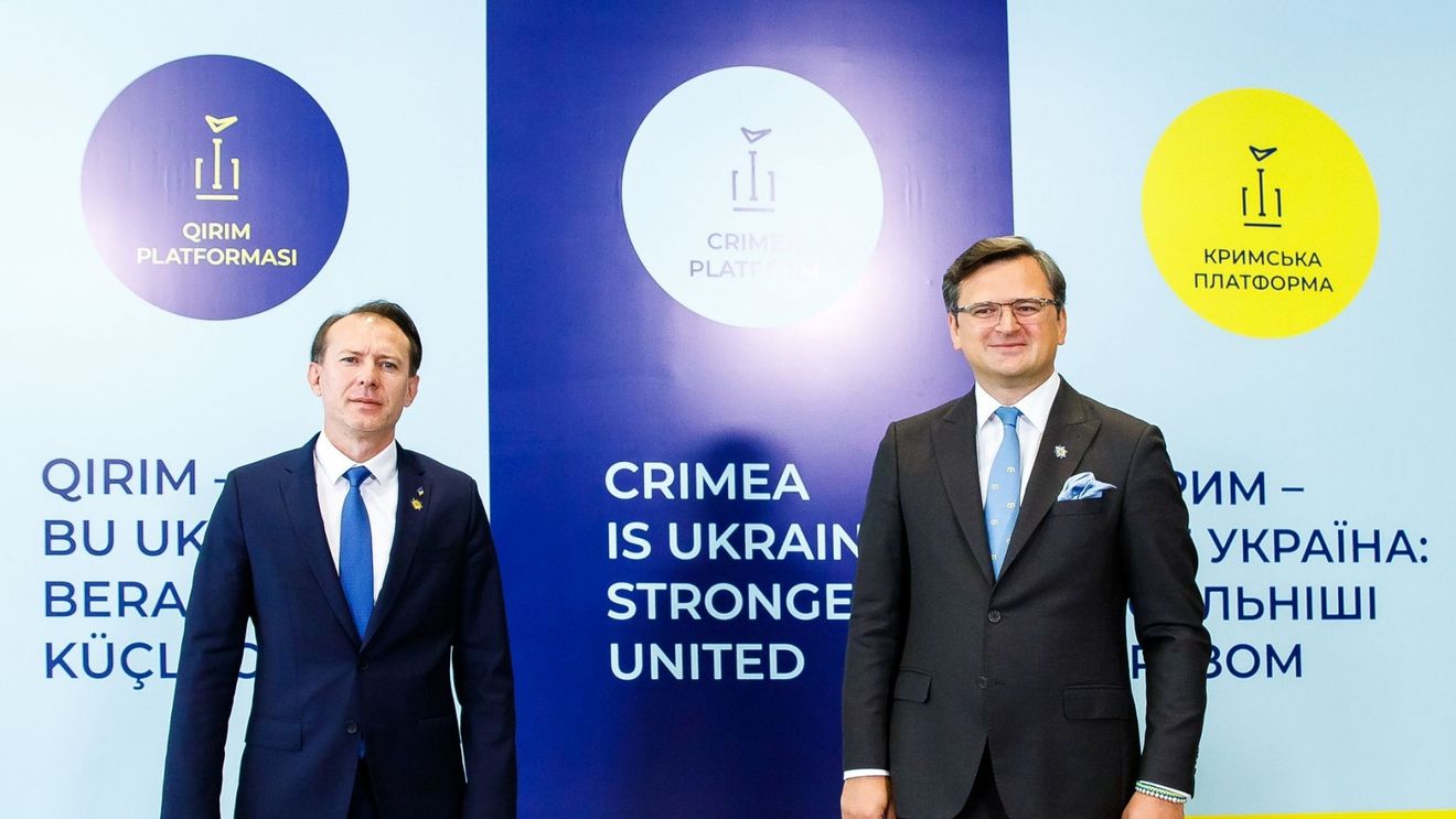 Cîţu: România susţine aspiraţiile Ucrainei de a deveni membru al comunităţii europene şi euro-atlantice. România rămâne ferm angajată în nerecunoașterea anexării ilegale a Crimeei de către Rusia