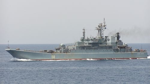 BREAKING Nava de desant rusă Cezar Kunikov a fost lovită și scufundată în Marea Neagră (surse din serviciile ucrainene de informații) / Ucraina confirmă oficial atacul asupra navei