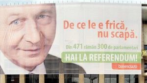 RECHIZITORIU DNA Cine ar fi cerut șpagă 10 milioane de euro în contul unei datorii pentru 4 milioane de scrisori de susținere a referendumului inițiat de Traian Băsescu privind reducerea numărului de parlamentari