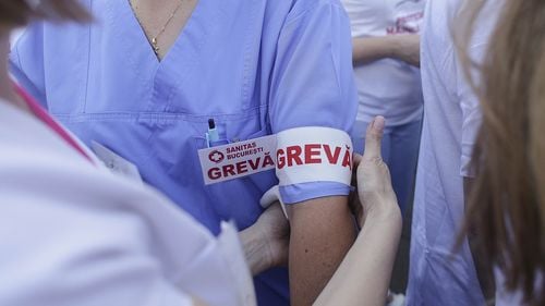 SANITAS anunță grevă generală în spitalele din București, în februarie/ Medicii cer deblocarea a mii de posturi: ”Există risc major de a greși. Suntem epuizați de la începutul anului până acum”
