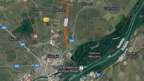 Asociația Pro Infrasctructură: Drumul de legătură de la Giurgiu dintre DN5 Bucureşti-Giurgiu şi podul peste Dunăre spre Bulgaria bate în continuare pasul pe loc