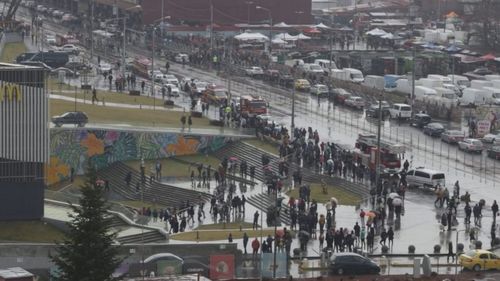 VIDEO Alertă cu bombă de la Mall Veranda din București s-a dovedit falsă