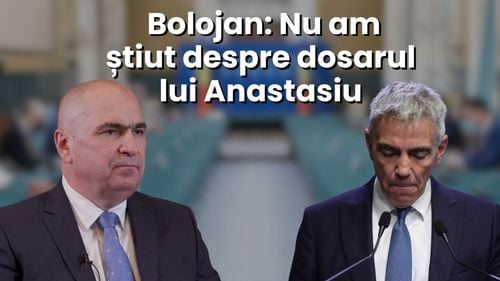 Prima reacție a premierului Bolojan în scandalul Anastasiu: Nu am știut despre dosar